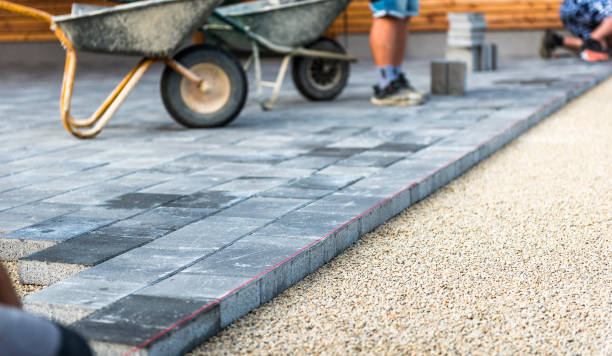 Cobblestone Driveway Installation in Burns Flat, OK